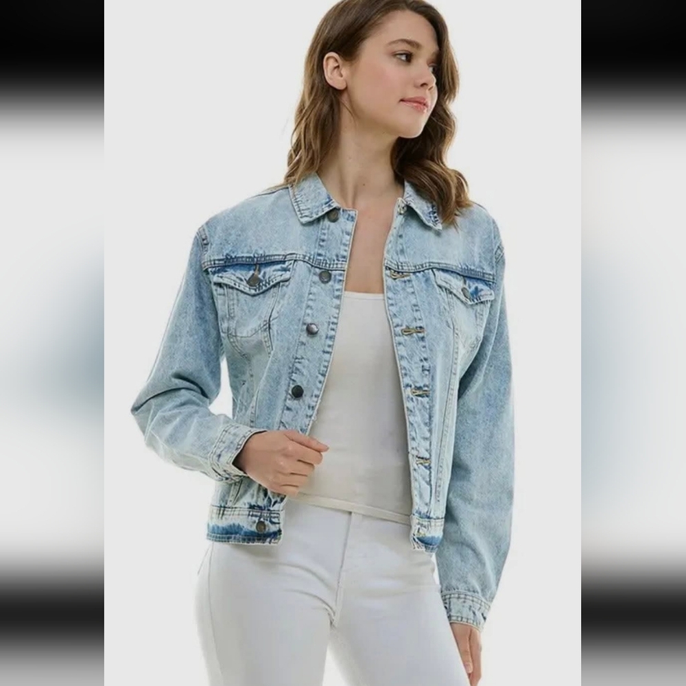 Red Label Patrate Denim Jacket